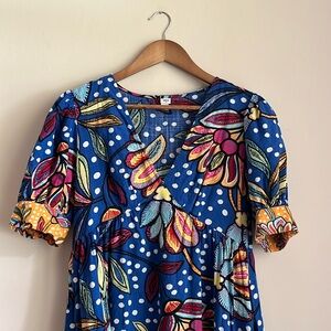 Colorful flower dress